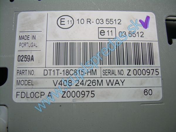 Navigácia GPS+CD+Radio FORD TRANSIT / TOURNEO COURIER 